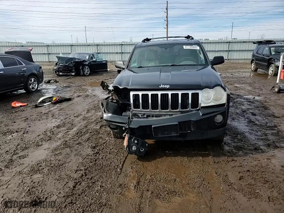 2005 Jeep Grand Cherokee Limited with VIN 1J4HR58235C591646, listed as a Copart auction lot 47139995 with NaN miles and Salvage Title. Bid and sale history available at carsss.com. Image 10.