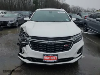 2022 Chevrolet Equinox RS with VIN 3GNAXWEV5NS105793, listed as a Copart auction lot 43912605 with 3,886 mi miles and Salvage Title. Bid and sale history available at carsss.com. Image 5.