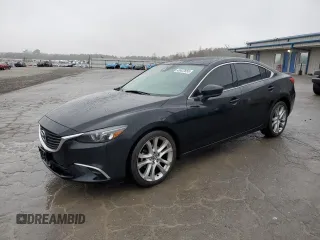 2017 Mazda Mazda6 Touring with VIN JM1GL1V57H1120996, listed as a Copart auction lot 43422655 with 146,410 mi miles and Salvage Title. Bid and sale history available at carsss.com. Image 1.