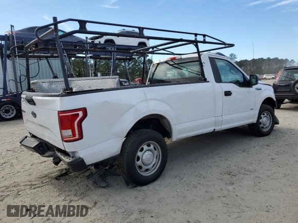 2016 Ford F-150 XL with VIN 1FTMF1CP8GKD92237, listed as a Copart auction lot 42317315 with 131,752 mi miles and Salvage Title. Bid and sale history available at carsss.com. Image 3.