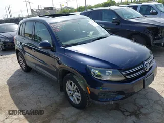 2013 Volkswagen Tiguan S with VIN WVGBV3AX4DW059543, listed as a IAAI auction lot 42624647 with 135,074 mi miles and . Bid and sale history available at DreamBid. Image 1.