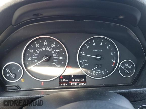 2012 BMW 3 Series 328i z VIN WBA3A5G57CNP16441, wystawiony jako Copart lot #49571245 z przebiegiem 140 245 mil mil oraz Szkoda całkowita • Salvage title. Historia ofert i sprzedaży dostępna na DreamBid. Obrazek 9.