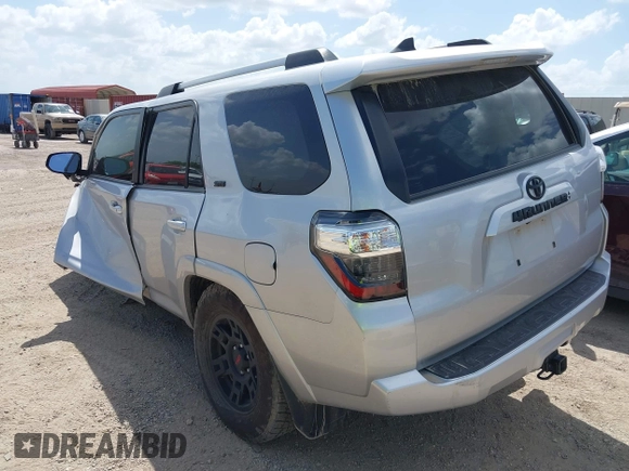 2020 Toyota 4Runner SR5 with VIN JTEZU5JR6L5224902, listed as a IAAI auction lot 42526718 with 75,673 mi miles and . Bid and sale history available at DreamBid. Image 3.