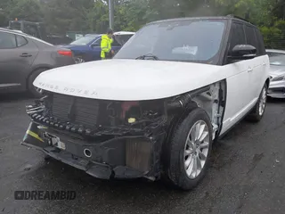 2020 Land Rover Range Rover HSE with VIN SALGS2RU2LA597086, listed as a IAAI auction lot 42205510 with 75,400 mi miles and . Bid and sale history available at DreamBid. Image 6.