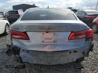 2020 Acura TLX w/Technology Pkg with VIN 19UUB3F40LA003875, listed as a Copart auction lot 70889754 with 40,350 mi miles and Salvage Title. Bid and sale history available at carsss.com. Image 6.