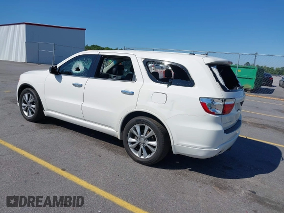 2011 Dodge Durango R/T with VIN 1D4SD6GT0BC707703, listed as a IAAI auction lot 42126478 with 153,770 mi miles and . Bid and sale history available at carsss.com. Image 3.