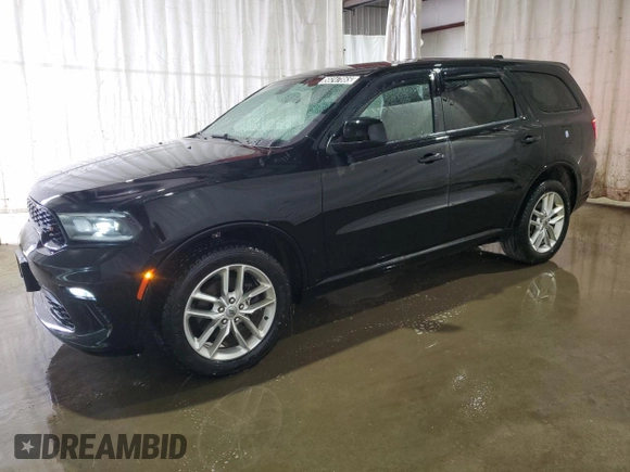 2021 Dodge Durango GT with VIN 1C4RDJDG8MC644892, listed as a Copart auction lot 56247865 with 98,725 mi miles and Clean title. Bid and sale history available at DreamBid. Image 1.