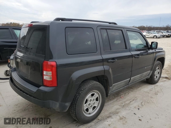 2011 Jeep Patriot Sport with VIN 1J4NF1GB5BD122246, listed as a Copart auction lot 80348974 with 103,358 mi miles and Salvage Title. Bid and sale history available at carsss.com. Image 3.