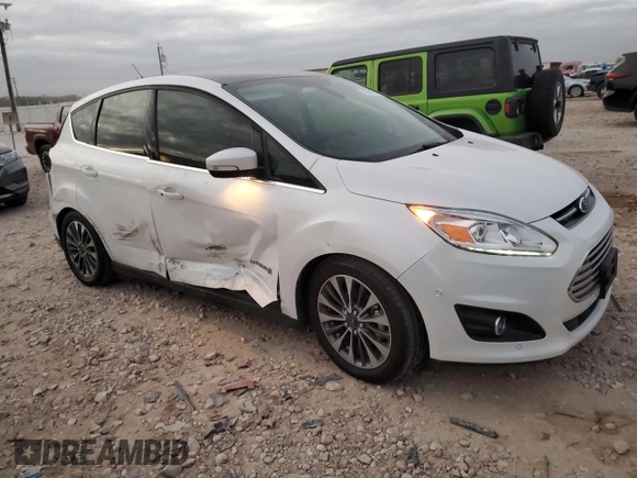 2017 Ford C-Max Titanium z VIN 1FADP5DU9HL114487, wystawiony jako Copart lot #82641644 z przebiegiem 21 430 mil mil oraz Szkoda całkowita • Salvage title. Historia ofert i sprzedaży dostępna na DreamBid. Obrazek 4.