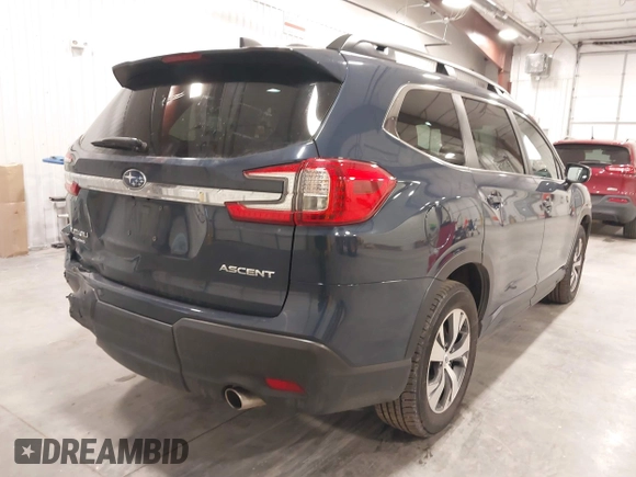 2023 Subaru Ascent Premium with VIN 4S4WMABD8P3462668, listed as a IAAI auction lot 41501165 with 29,697 mi miles and . Bid and sale history available at DreamBid. Image 4.