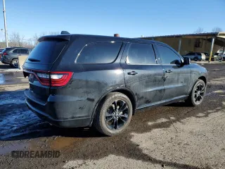 2020 Dodge Durango R/T with VIN 1C4SDJCT7LC187880, listed as a Copart auction lot 46161175 with 72,460 mi miles and Salvage title. Bid and sale history available at DreamBid. Image 3.