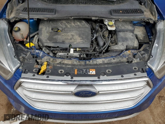 2017 Ford Escape SE with VIN 1FMCU9GD1HUC40205, listed as a Copart auction lot 54778475 with 54,297 mi miles and Clean Title. Bid and sale history available at carsss.com. Image 12.