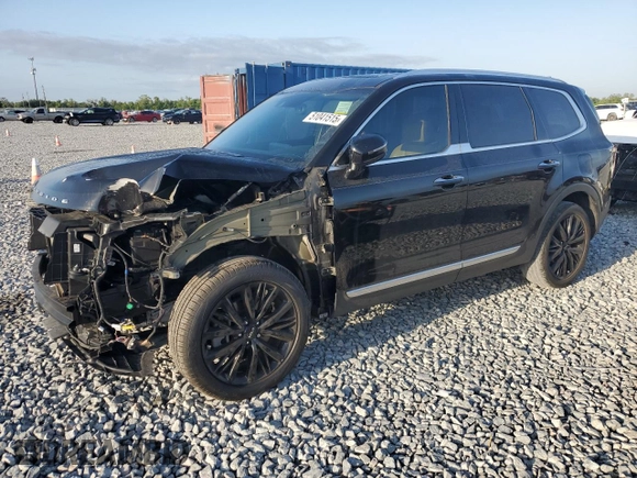 2022 Kia Telluride SX with VIN 5XYP54HC8NG232420, listed as a Copart auction lot 51041515 with 44,100 mi miles and Salvage title. Bid and sale history available at DreamBid. Image 1.