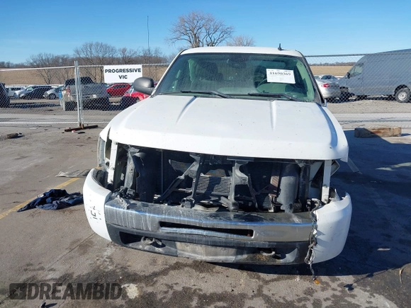 2010 Chevrolet Silverado 1500 LS with VIN 1GCSKREA2AZ131694, listed as a IAAI auction lot 41690369 with Not Provided miles and . Bid and sale history available at DreamBid. Image 6.