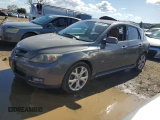 2007 Mazda 3 S Sport with VIN JM1BK144771744236, listed as a Copart auction lot 48684865 with 181,643 mi miles and Salvage Title. Bid and sale history available at DreamBid. Image 1.