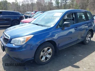 2014 Subaru Forester 2.5i with VIN JF2SJAAC6EH490457, listed as a IAAI auction lot 42094156 with 154,400 mi miles. Bid and sale history available at carsss.com. Image 2.