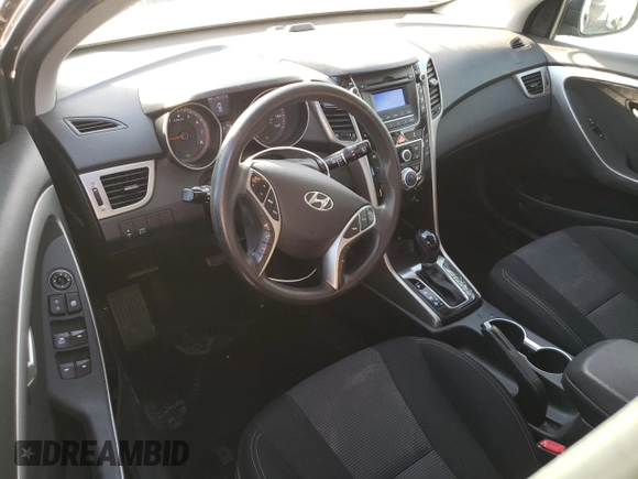 2017 Hyundai Elantra GT with VIN KMHD35LH9HU381399, listed as a Copart auction lot 74624664 with 96,115 mi miles and Salvage Title. Bid and sale history available at carsss.com. Image 8.