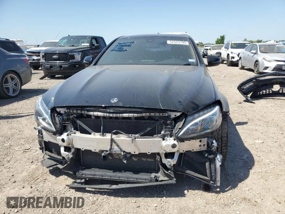 2017 Mercedes-Benz C 63 AMG with VIN 55SWF8GB6HU232905, listed as a Copart auction lot 52523195 with 78,396 mi miles and Salvage title. Bid and sale history available at DreamBid. Image 5.