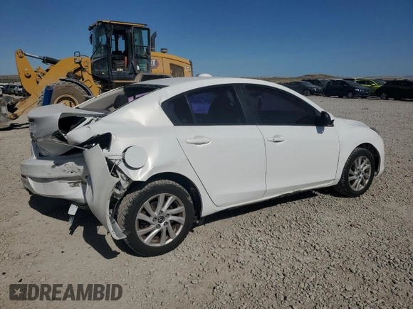 2013 Mazda 3 i Touring z VIN JM1BL1V76D1837136, wystawiony jako Copart lot #58501665 z przebiegiem 152 408 mil mil oraz Szkoda całkowita • Salvage title. Historia ofert i sprzedaży dostępna na DreamBid. Obrazek 3.