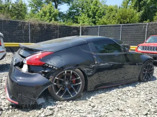 2016 Nissan 370Z with VIN JN1AZ4EH6GM936789, listed as a Copart auction lot 61375874 with 65,169 mi miles and Salvage Title. Bid and sale history available at carsss.com. Image 3.