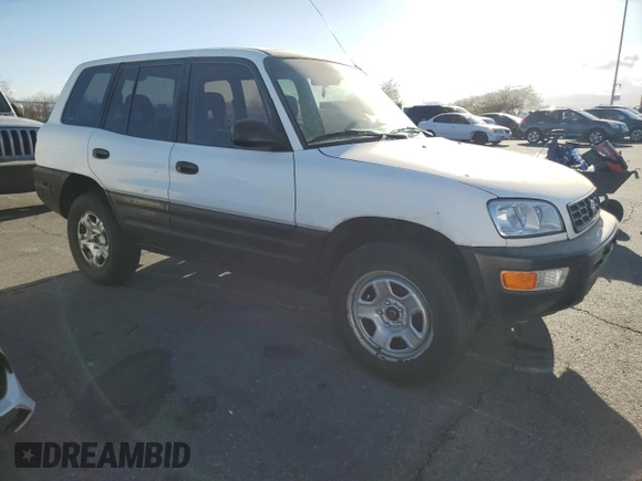1999 Toyota RAV4 with VIN JT3GP10V5X7050507, listed as a Copart auction lot 44421725 with 230,314 mi miles and Clean Title. Bid and sale history available at DreamBid. Image 4.