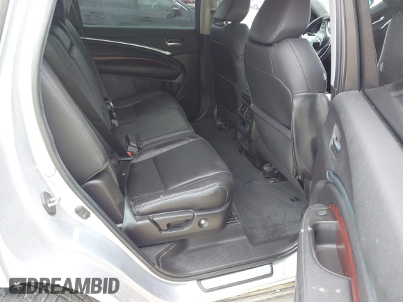 2016 Acura MDX w/Tech with VIN 5FRYD3H42GB008644, listed as a IAAI auction lot 42035686 with 96,467 mi miles. Bid and sale history available at carsss.com. Image 8.