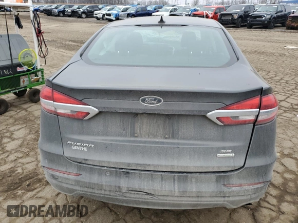 2020 Ford Fusion SE with VIN 3FA6P0HD4LR140947, listed as a Copart auction lot 83263774 with 0 mi miles and Non Repairable. Bid and sale history available at carsss.com. Image 6.