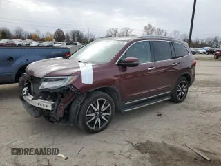 2020 Honda Pilot Touring 7-Passenger z VIN 5FNYF6H63LB004207, wystawiony jako Copart lot #81986794 z przebiegiem 98 454 mil mil oraz Szkoda całkowita • Salvage title. Historia ofert i sprzedaży dostępna na DreamBid. Obrazek 1.