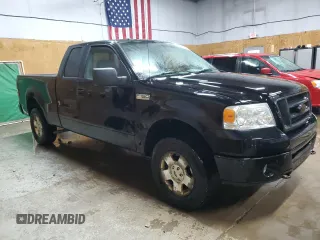 2006 Ford F-150 STX with VIN 1FTRX14W36FA20773, listed as a Copart auction lot 56511095 with 180,738 mi miles and Salvage title. Bid and sale history available at DreamBid. Image 4.