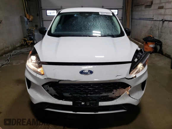 2022 Ford Escape S with VIN 1FMCU9F68NUA00163, listed as a Copart auction lot 48423955 with 97,450 mi miles and Salvage title. Bid and sale history available at DreamBid. Image 5.