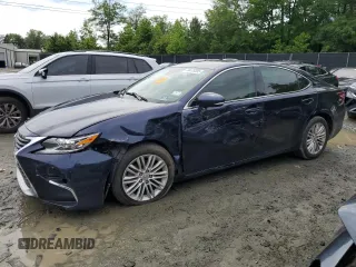 2017 Lexus ES 350 with VIN 58ABK1GG2HU076520, listed as a Copart auction lot 58479305 with 81,001 mi miles and Salvage title. Bid and sale history available at DreamBid. Image 1.