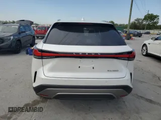 2024 Lexus RX 350 z VIN 2T2BAMBA0RC039771, wystawiony jako Copart lot #53537975 z przebiegiem 6 421 mil mil oraz Szkoda całkowita • Salvage title. Historia ofert i sprzedaży dostępna na DreamBid. Obrazek 6.