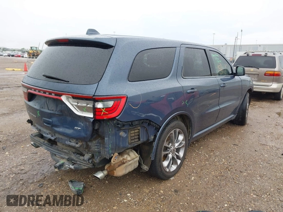 2019 Dodge Durango GT Plus with VIN 1C4RDHDG2KC779596, listed as a IAAI auction lot 42181855 with 149,072 mi miles and . Bid and sale history available at DreamBid. Image 4.