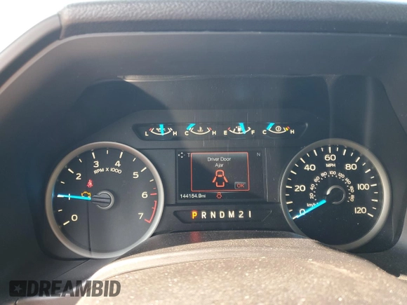 2017 Ford F-150 XL with VIN 1FTEW1CF0HKE04569, listed as a Copart auction lot 58719535 with 144,154 mi miles and Salvage title. Bid and sale history available at DreamBid. Image 9.