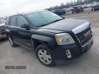 2010 GMC Terrain SLE-1 with VIN 2CTALBEW1A6250039, listed as a IAAI auction lot 41693680 with 161,776 mi miles. Bid and sale history available at carsss.com. Image 1.