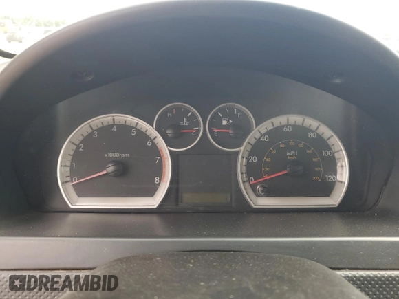 2011 Chevrolet Aveo 2LT with VIN KL1TG5DE5BB120676, listed as a Copart auction lot 55781815 with Not provided miles and Salvage title. Bid and sale history available at DreamBid. Image 9.