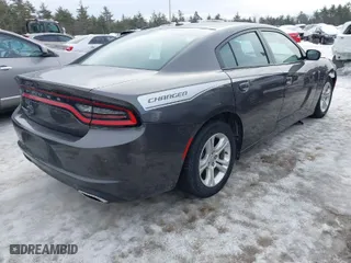 2020 Dodge Charger SXT with VIN 2C3CDXBG2LH213220, listed as a IAAI auction lot 41646409 with 92,616 mi miles. Bid and sale history available at carsss.com. Image 4.
