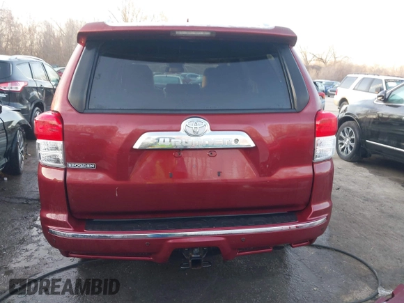 2013 Toyota 4Runner SR5 with VIN JTEBU5JR0D5114396, listed as a IAAI auction lot 41784162 with 283,068 mi miles and . Bid and sale history available at DreamBid. Image 17.