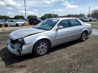 2005 Cadillac DeVille z VIN 1G6KD54Y55U240044, wystawiony jako Copart lot #53721115 z przebiegiem 116 606 mil mil oraz Szkoda całkowita • Salvage title. Historia ofert i sprzedaży dostępna na DreamBid. Obrazek 1.