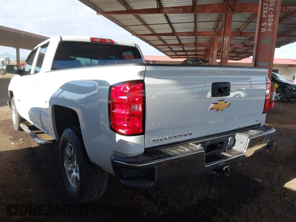 2015 Chevrolet Silverado 1500 LT with VIN 1GCRCRECXFZ393967, listed as a IAAI auction lot 41435914 with 136,697 mi miles. Bid and sale history available at carsss.com. Image 3.