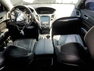 2019 Acura TLX Advance with VIN 19UUB2F8XKA007332, listed as a Copart auction lot 61984505 with 123,542 mi miles and Salvage title. Bid and sale history available at DreamBid. Image 8.