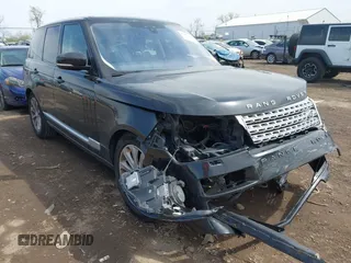 2017 Land Rover Range Rover HSE z VIN SALGS2FV3HA377654, wystawiony jako IAAI lot #42051390 z przebiegiem 94 307 mil mil oraz . Historia ofert i sprzedaży dostępna na DreamBid. Obrazek 1.