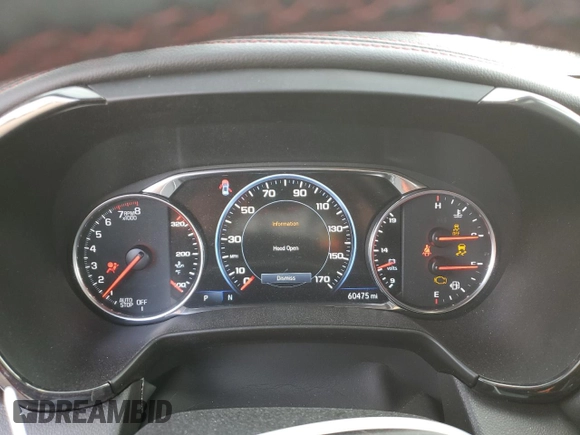 2021 Chevrolet Blazer RS with VIN 3GNKBKRS8MS554301, listed as a Copart auction lot 51752175 with 60,475 mi miles and Salvage title. Bid and sale history available at DreamBid. Image 9.