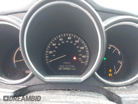 2006 Lexus RX 400h with VIN JTJHW31U460043430, listed as a IAAI auction lot 42622044 with 297,820 mi miles and . Bid and sale history available at DreamBid. Image 7.