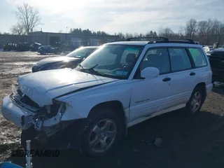 2002 Subaru Forester S w/Premium Pkg with VIN JF1SF65662H739973, listed as a IAAI auction lot 41731564 with 122,452 mi miles. Bid and sale history available at carsss.com. Image 18.