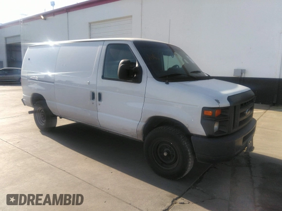 2013 Ford Econoline Cargo Super Duty Commercial with VIN 1FTSE3EL3DDA30378, listed as a IAAI auction lot 42064788 with 285,473 mi miles and . Bid and sale history available at carsss.com. Image 1.