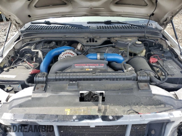 2004 Ford F-350 XL with VIN 1FTWX33P64EC85537, listed as a Copart auction lot 54480415 with Not provided miles and Salvage title. Bid and sale history available at DreamBid. Image 11.