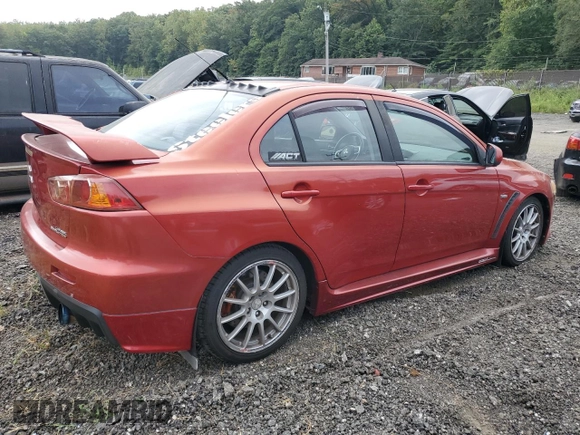 2008 Mitsubishi Lancer Evolution GSR with VIN JA3AW86V78U044861, listed as a Copart auction lot 71229264 with 147,410 mi miles and Clean Title. Bid and sale history available at carsss.com. Image 3.