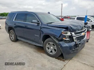 2018 Chevrolet Tahoe LS with VIN 1GNSCAKC5JR374315, listed as a Copart auction lot 54760295 with 50,580 mi miles and Salvage title. Bid and sale history available at DreamBid. Image 4.