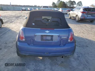 2007 MINI Convertible with VIN WMWRF33507TF66800, listed as a Copart auction lot 86871924 with 130,448 mi miles and Clean Title. Bid and sale history available at DreamBid. Image 6.